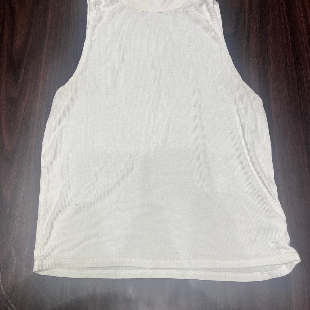 American Eagle Outfitters White Tank Top
